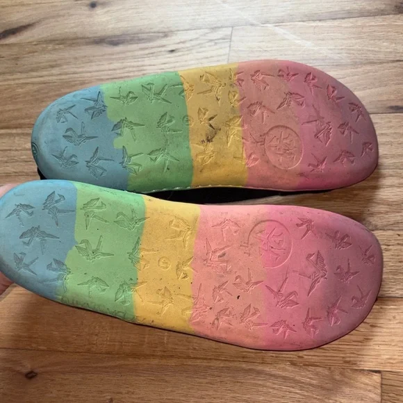 Black Suede Barefoot Ankle Boots - Picture 4 of 7